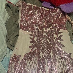 Size 2 sequin maxi dress